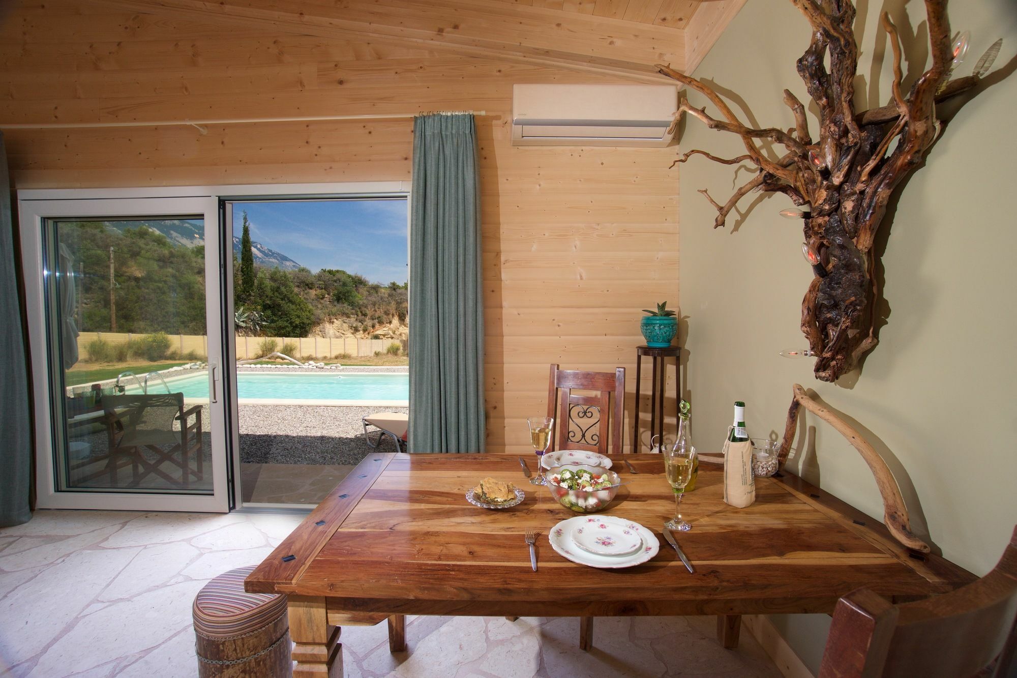 Driftwood Villa Karavádhos Exteriör bild
